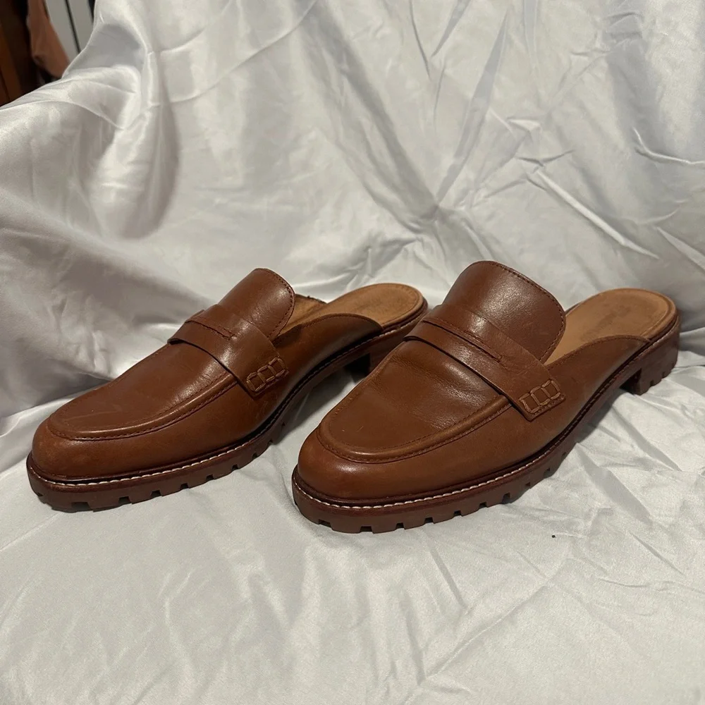 Madewell Corinne Lugsole Loafers Mule - Picture 5 of 6